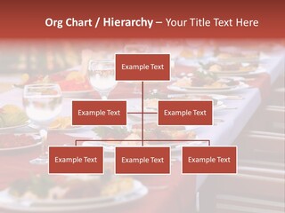 Party Table In Front Of Istanbul PowerPoint Template