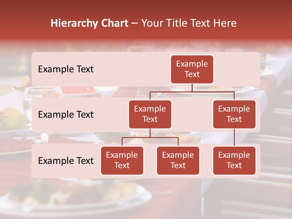 Party Table In Front Of Istanbul PowerPoint Template