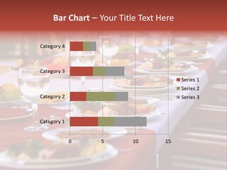 Party Table In Front Of Istanbul PowerPoint Template