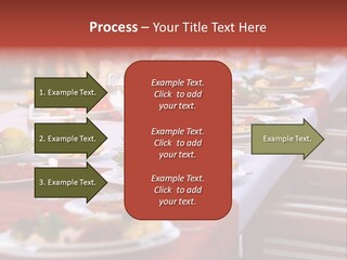 Party Table In Front Of Istanbul PowerPoint Template