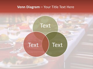 Party Table In Front Of Istanbul PowerPoint Template