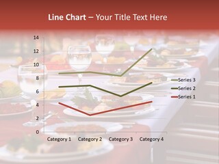 Party Table In Front Of Istanbul PowerPoint Template