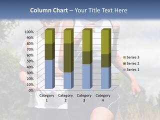 The People Jogging Cross Country PowerPoint Template