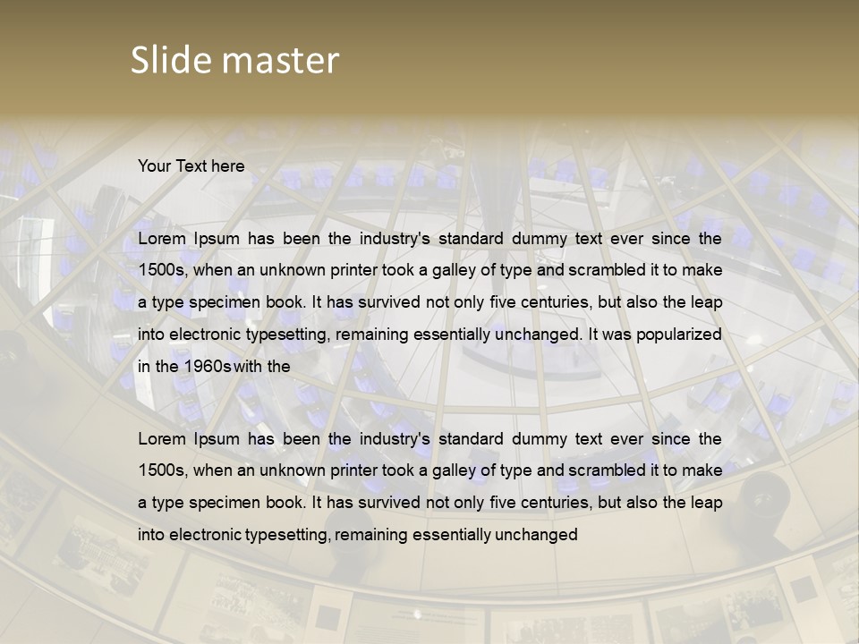 Girl Drinking Water Outdoor Silhouette PowerPoint Template