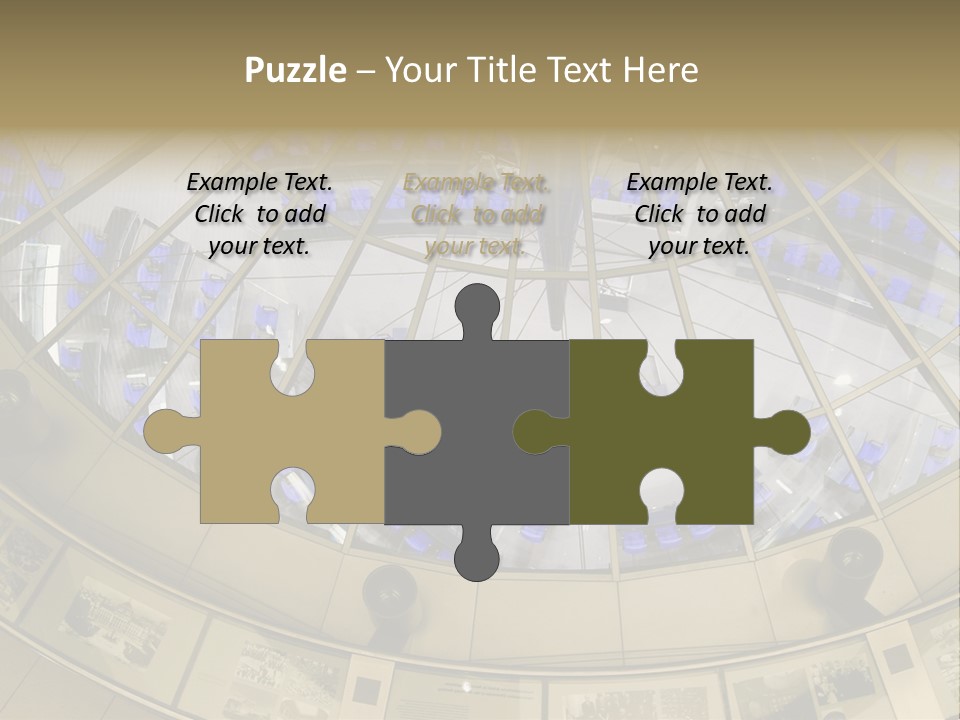 Girl Drinking Water Outdoor Silhouette PowerPoint Template