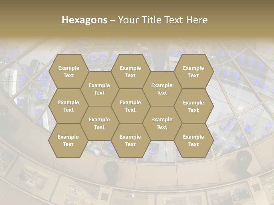 Girl Drinking Water Outdoor Silhouette PowerPoint Template