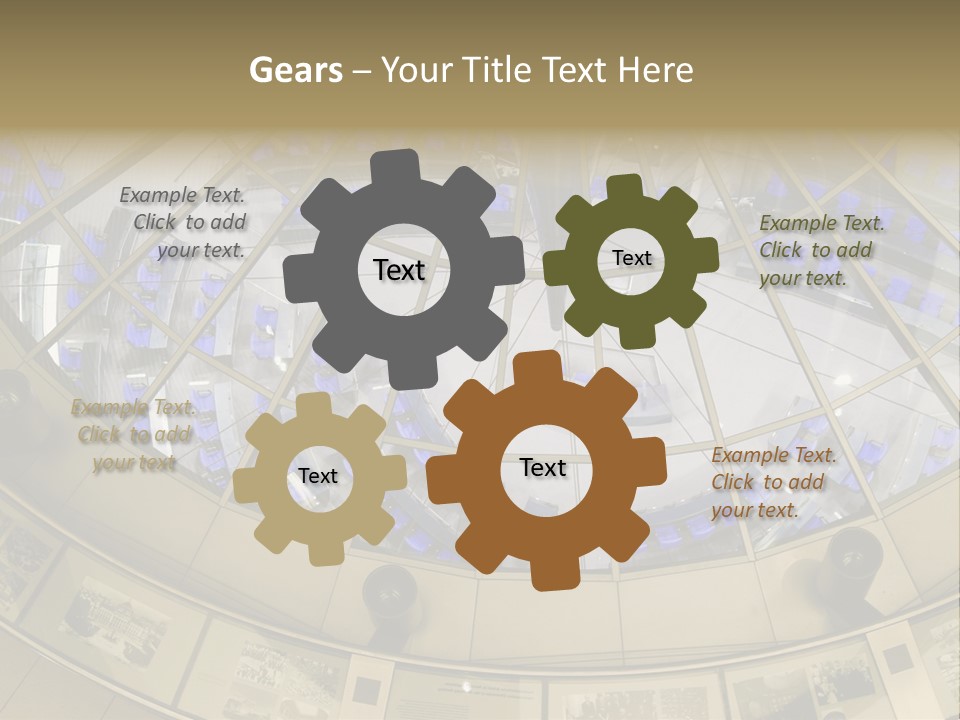 Girl Drinking Water Outdoor Silhouette PowerPoint Template