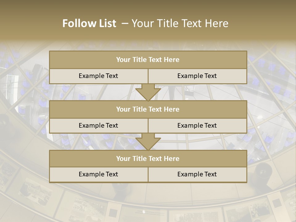 Girl Drinking Water Outdoor Silhouette PowerPoint Template