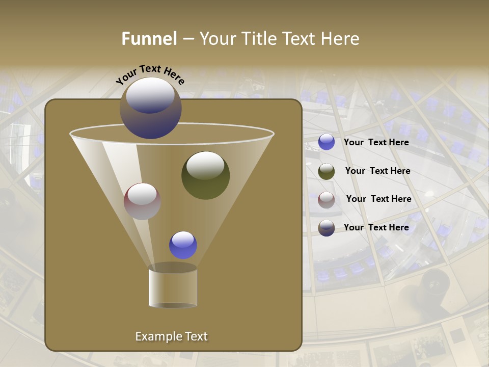 Girl Drinking Water Outdoor Silhouette PowerPoint Template