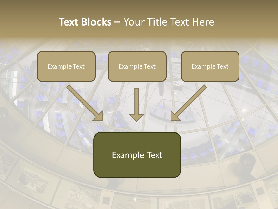 Girl Drinking Water Outdoor Silhouette PowerPoint Template