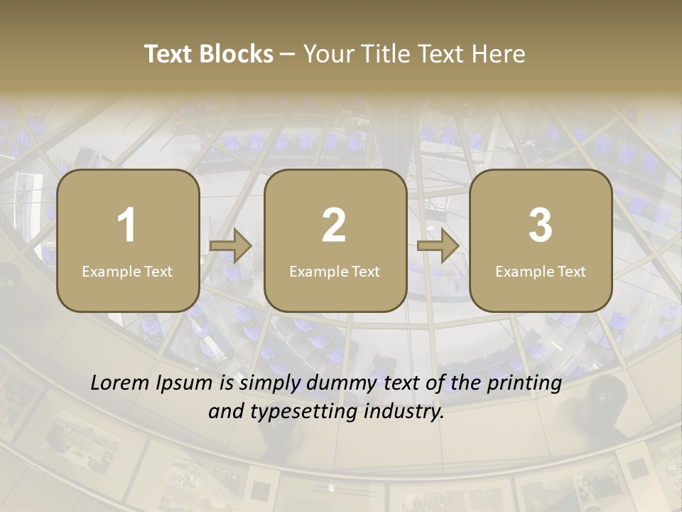 Girl Drinking Water Outdoor Silhouette PowerPoint Template