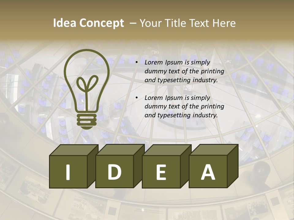 Girl Drinking Water Outdoor Silhouette PowerPoint Template