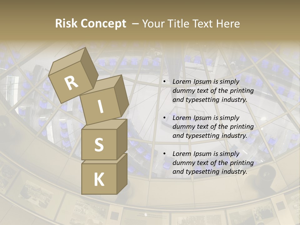 Girl Drinking Water Outdoor Silhouette PowerPoint Template