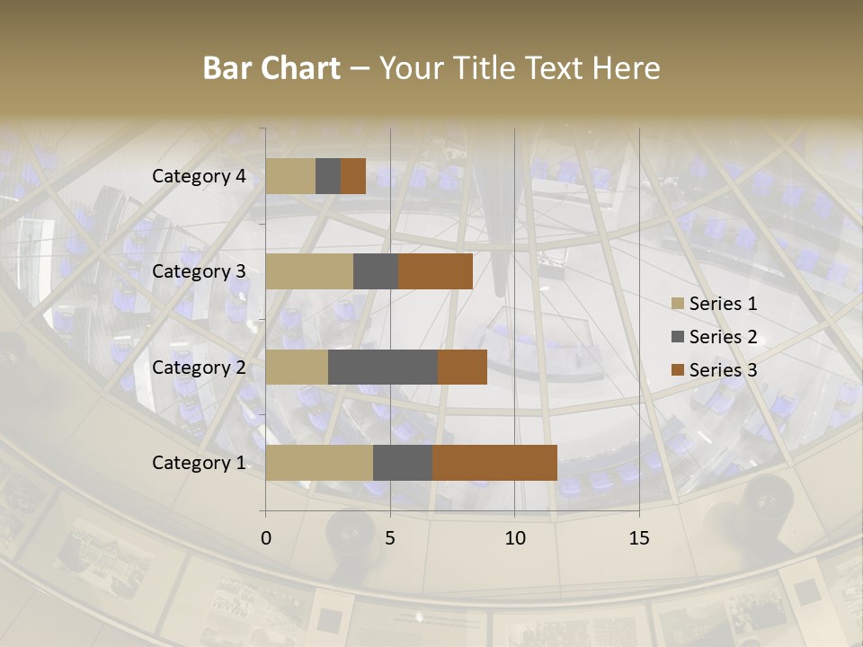 Girl Drinking Water Outdoor Silhouette PowerPoint Template