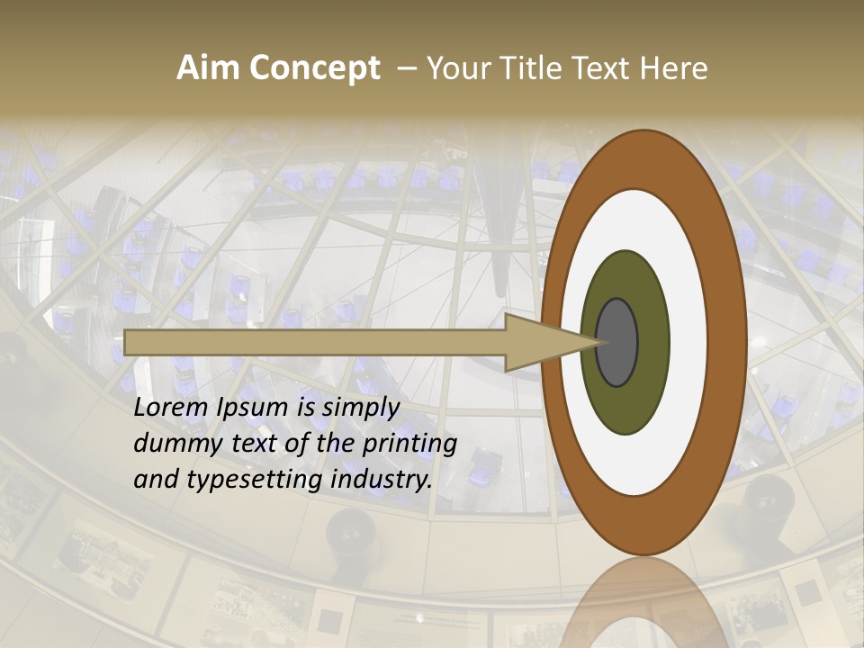 Girl Drinking Water Outdoor Silhouette PowerPoint Template