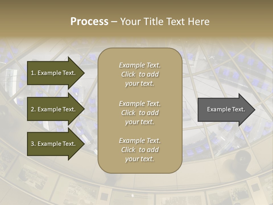 Girl Drinking Water Outdoor Silhouette PowerPoint Template
