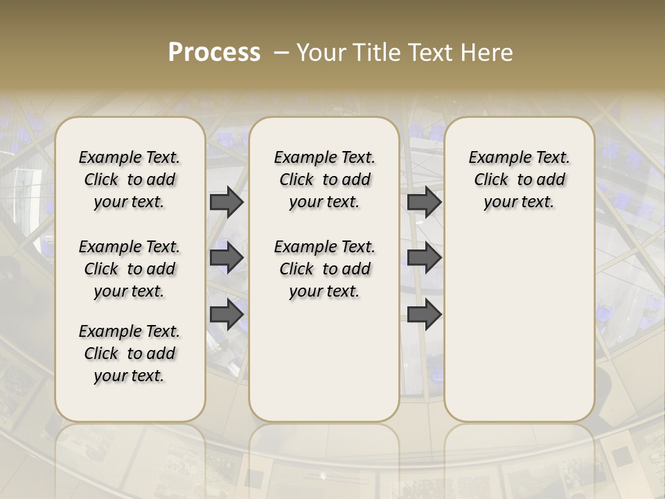 Girl Drinking Water Outdoor Silhouette PowerPoint Template