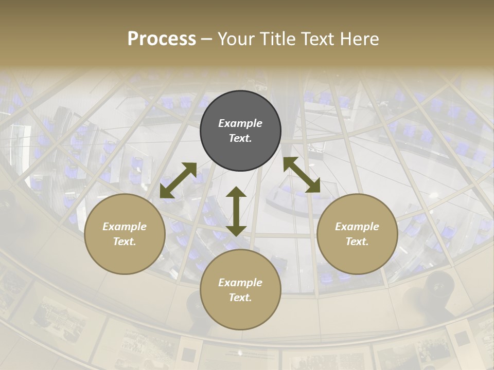 Girl Drinking Water Outdoor Silhouette PowerPoint Template