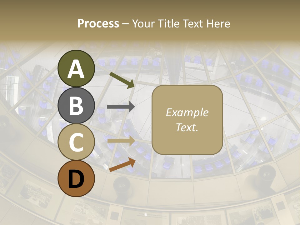 Girl Drinking Water Outdoor Silhouette PowerPoint Template