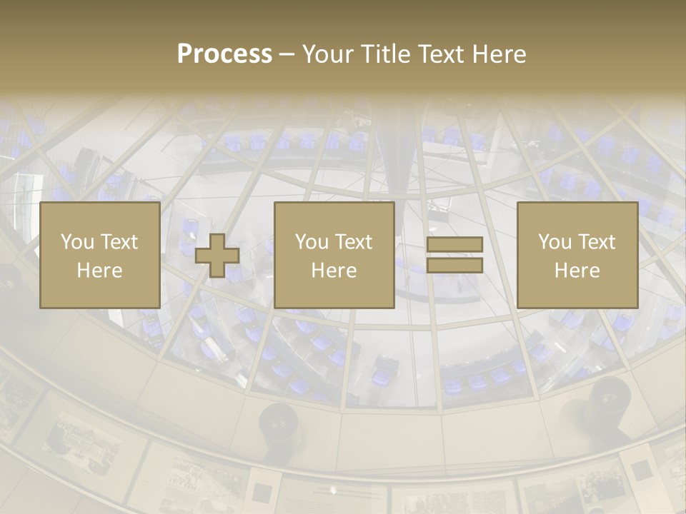 Girl Drinking Water Outdoor Silhouette PowerPoint Template