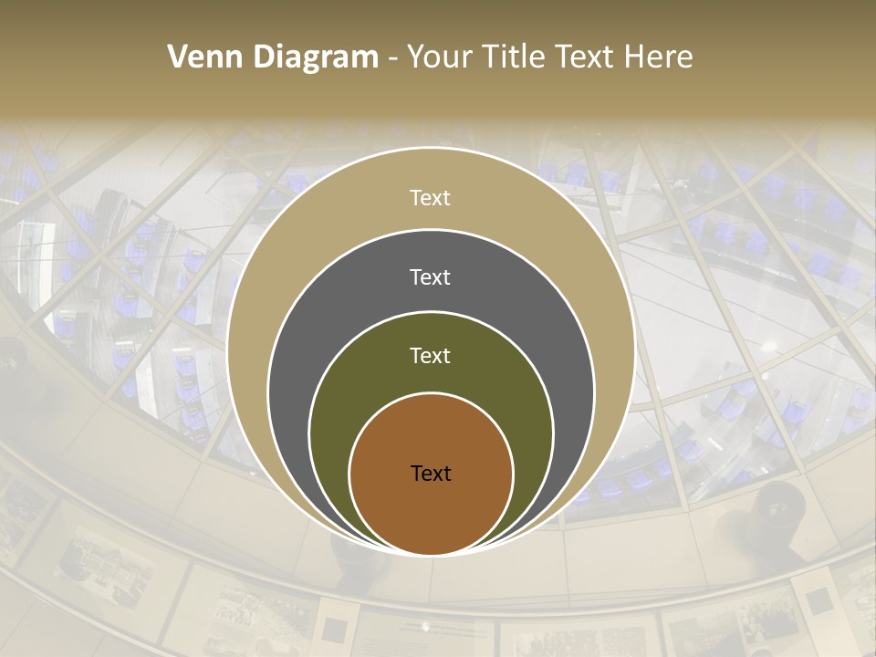 Girl Drinking Water Outdoor Silhouette PowerPoint Template