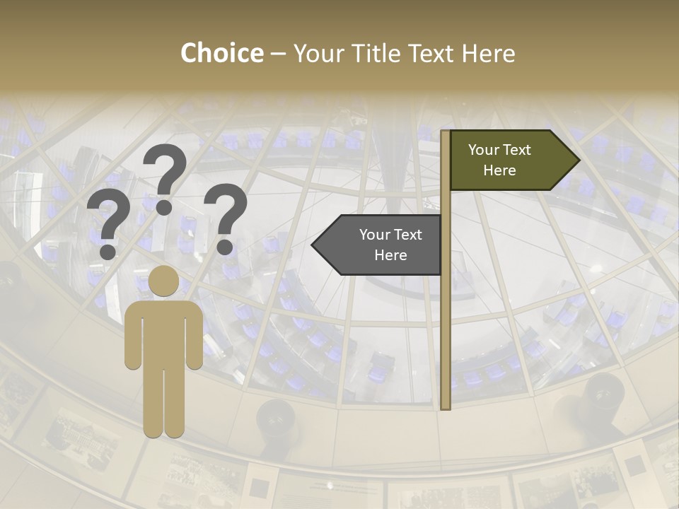 Girl Drinking Water Outdoor Silhouette PowerPoint Template