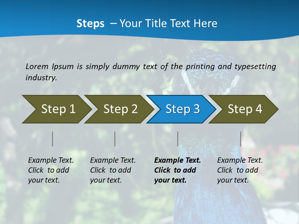 Peacock PowerPoint Template