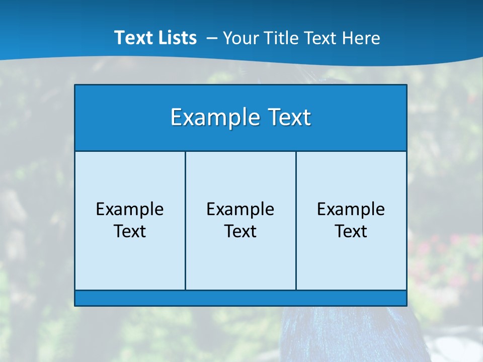 Peacock PowerPoint Template