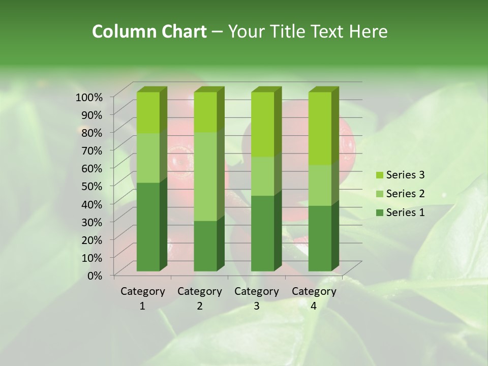 Branch Of A Coffee Tree With Ripe Fruits PowerPoint Template