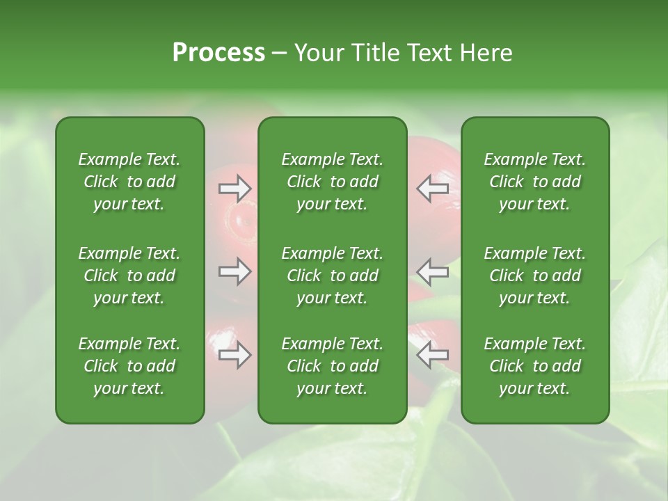 Branch Of A Coffee Tree With Ripe Fruits PowerPoint Template