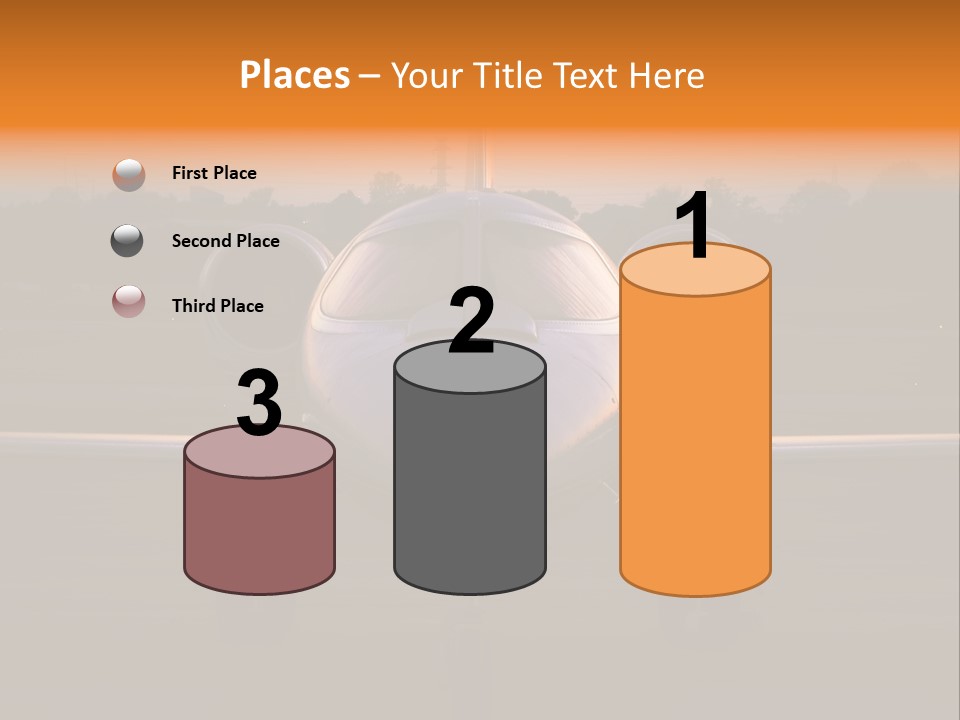 Corporate Jet PowerPoint Template