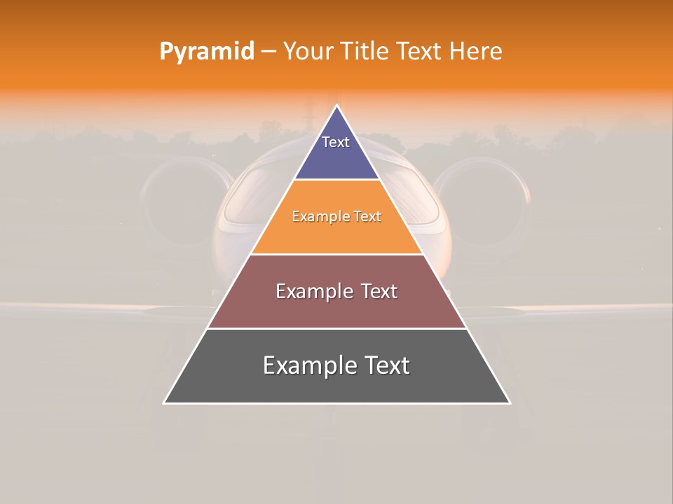 Corporate Jet PowerPoint Template