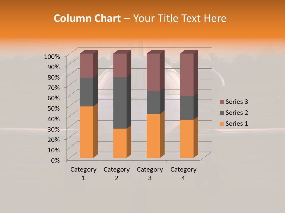 Corporate Jet PowerPoint Template