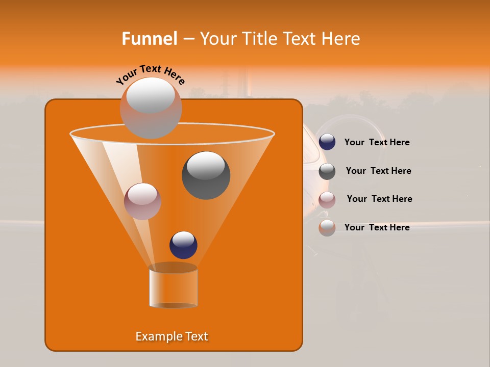 Corporate Jet PowerPoint Template