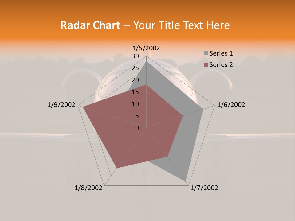 Corporate Jet PowerPoint Template
