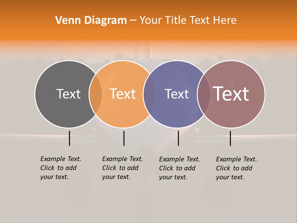 Corporate Jet PowerPoint Template