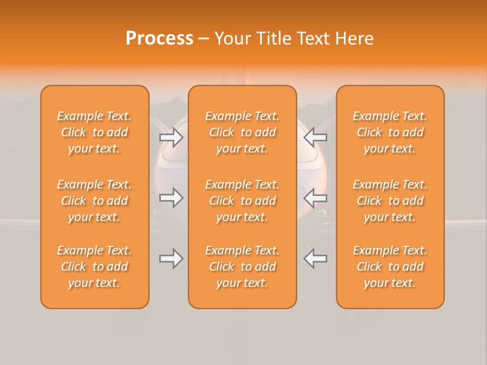 Corporate Jet PowerPoint Template