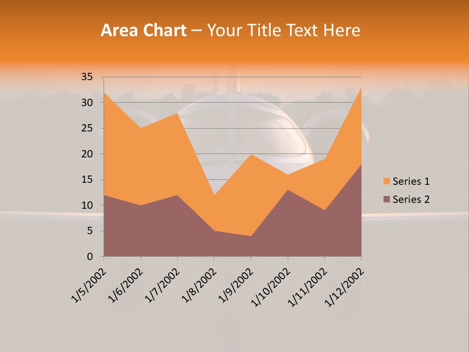 Corporate Jet PowerPoint Template