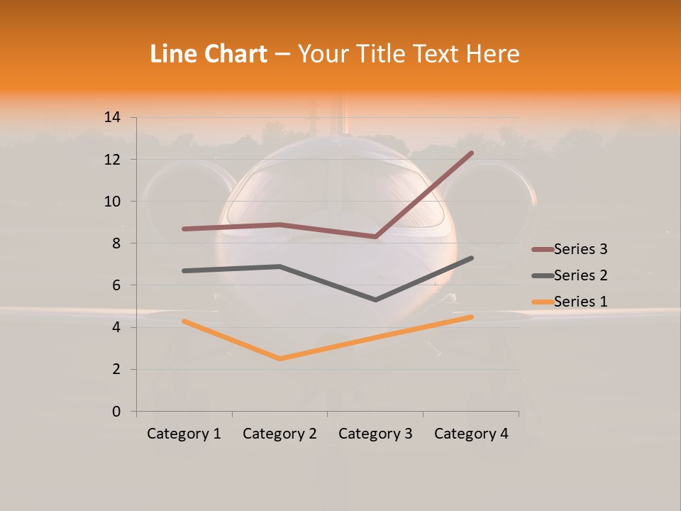 Corporate Jet PowerPoint Template