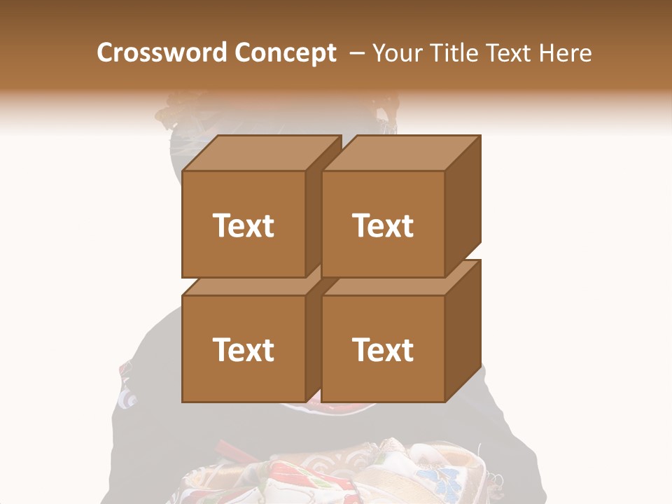 Unusual And Very Characteristic Painted Neck Of A Geisha.,Over White Background. PowerPoint Template