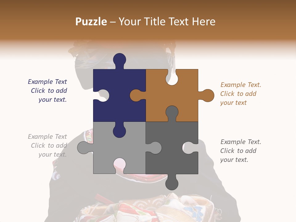 Unusual And Very Characteristic Painted Neck Of A Geisha.,Over White Background. PowerPoint Template