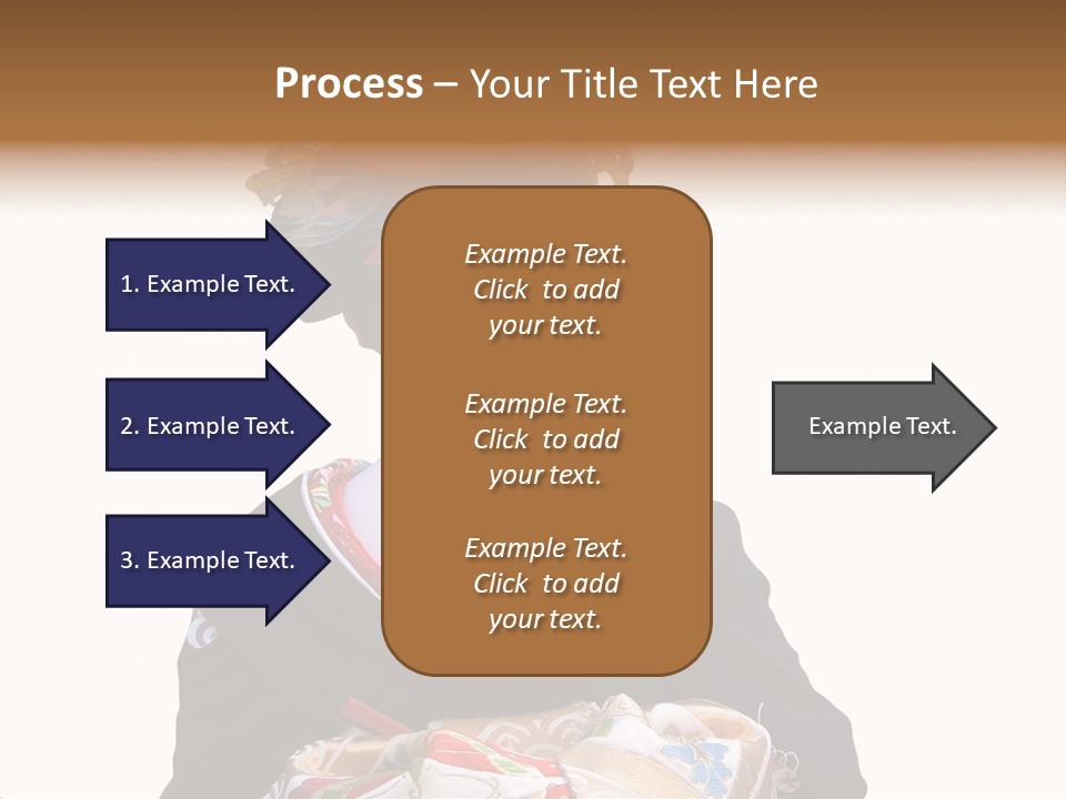 Unusual And Very Characteristic Painted Neck Of A Geisha.,Over White Background. PowerPoint Template
