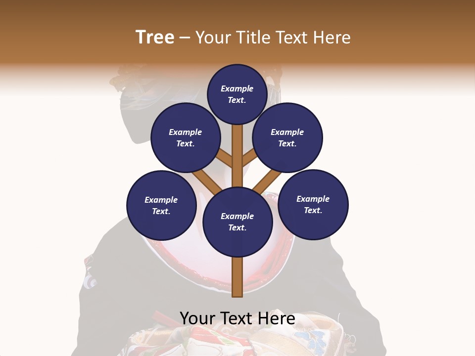 Unusual And Very Characteristic Painted Neck Of A Geisha.,Over White Background. PowerPoint Template