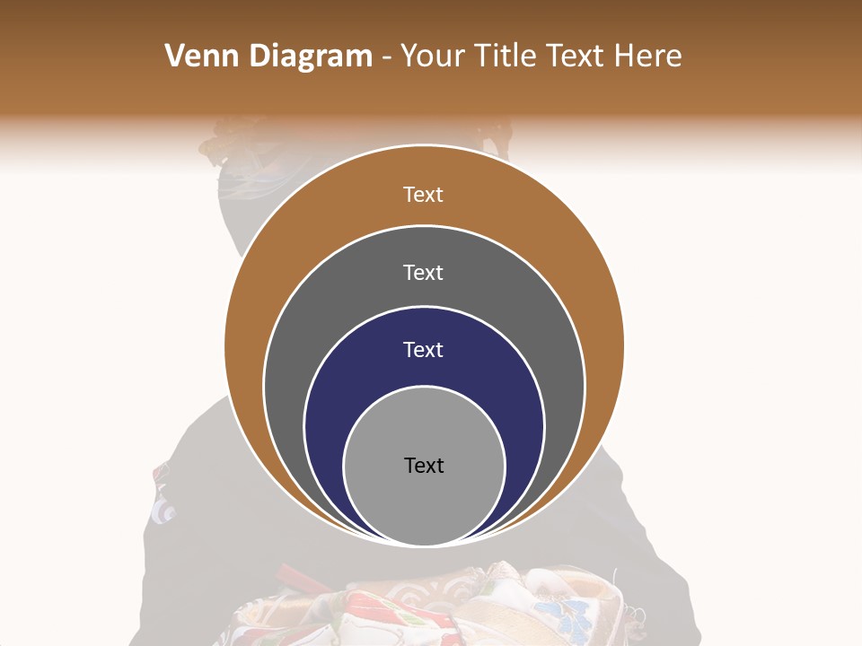 Unusual And Very Characteristic Painted Neck Of A Geisha.,Over White Background. PowerPoint Template