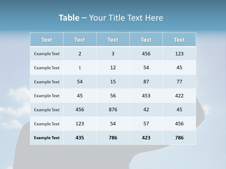Lone Wolf Howling In Winter. PowerPoint Template