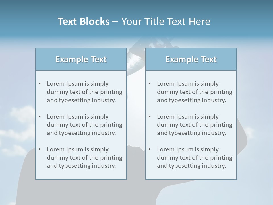 Lone Wolf Howling In Winter. PowerPoint Template