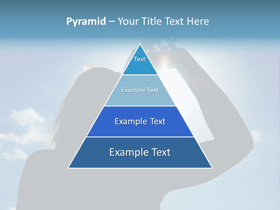 Lone Wolf Howling In Winter. PowerPoint Template