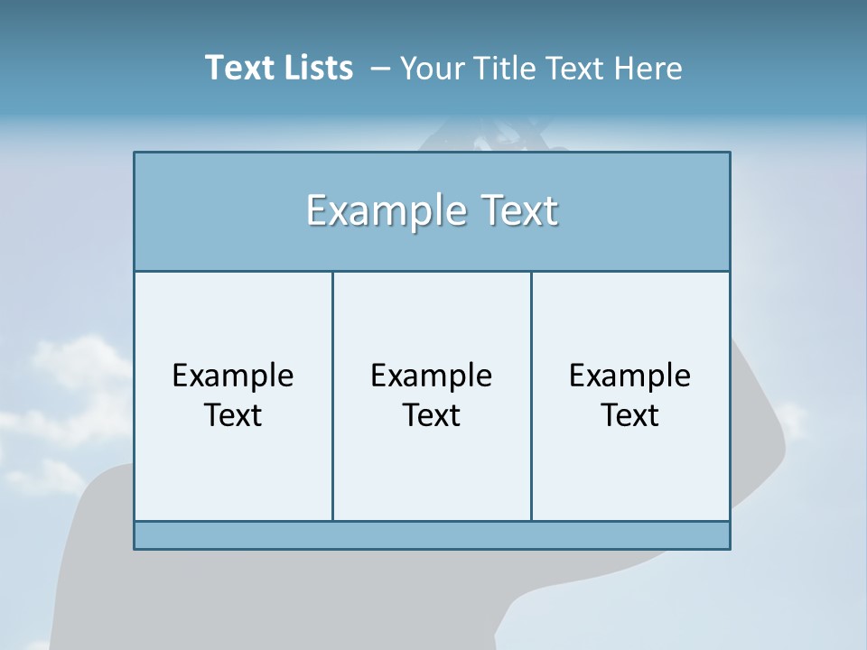 Lone Wolf Howling In Winter. PowerPoint Template