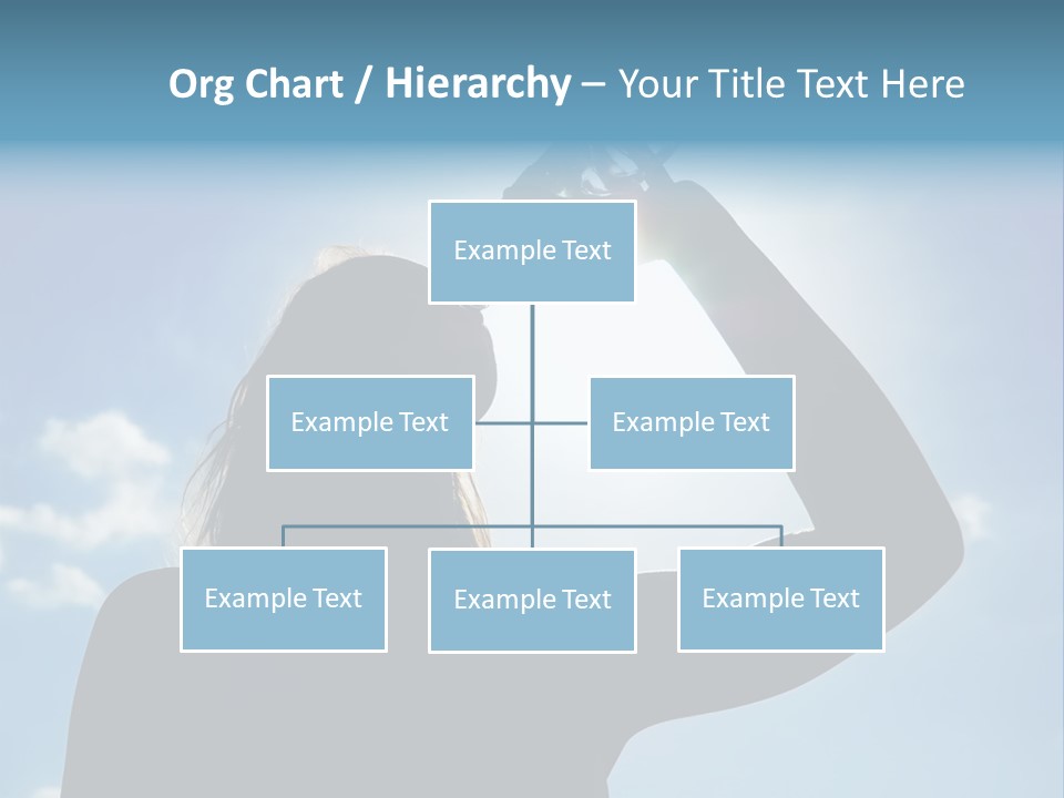 Lone Wolf Howling In Winter. PowerPoint Template