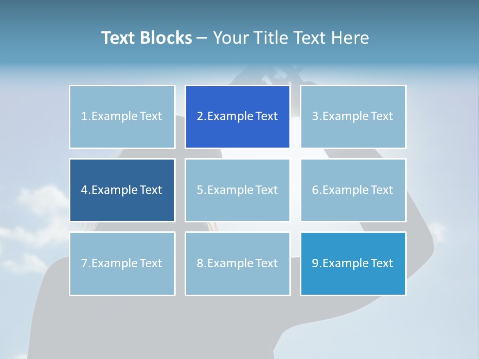 Lone Wolf Howling In Winter. PowerPoint Template